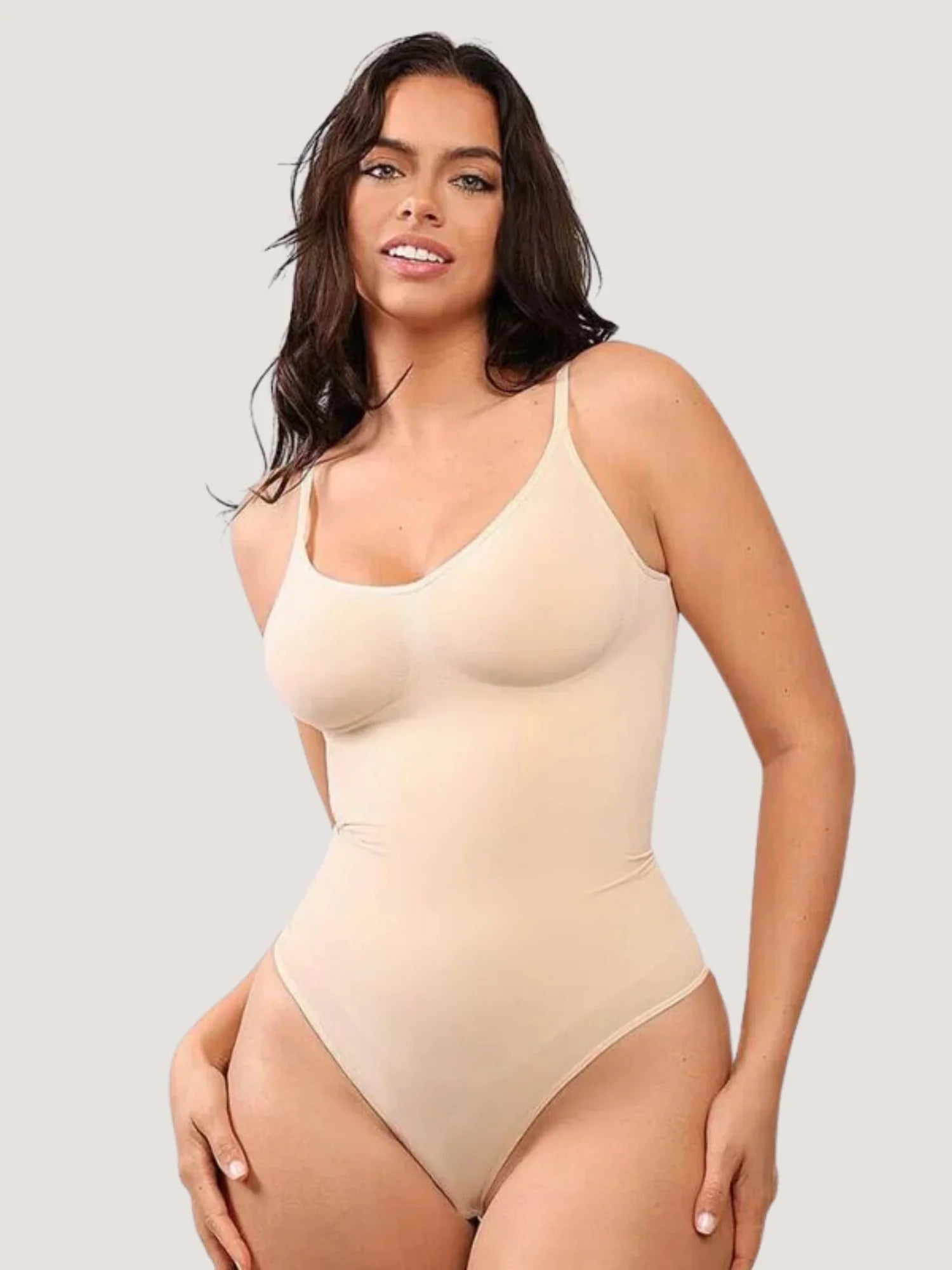 Slim Shape Open-Back Shapewear Bodysuit