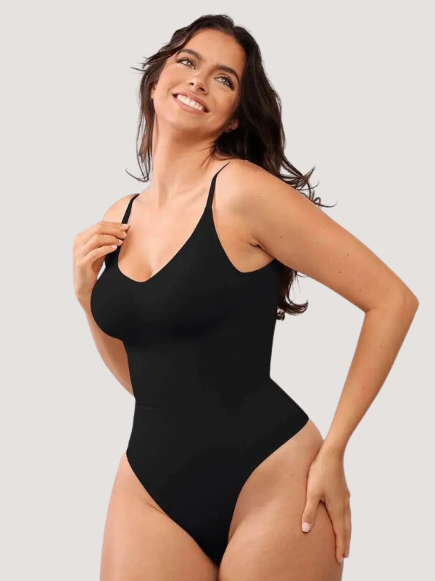 Slim Shape Open-Back Shapewear Bodysuit
