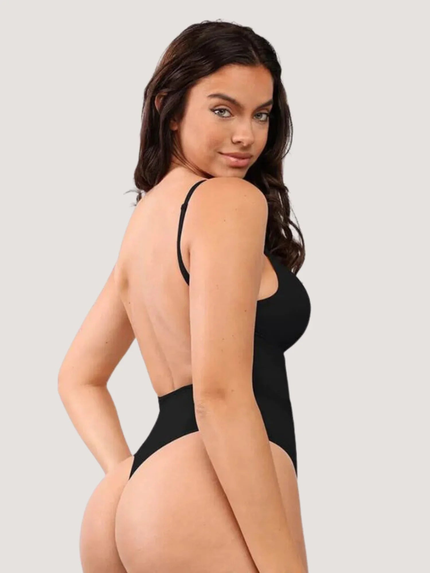 Slim Shape Open-Back Shapewear Bodysuit