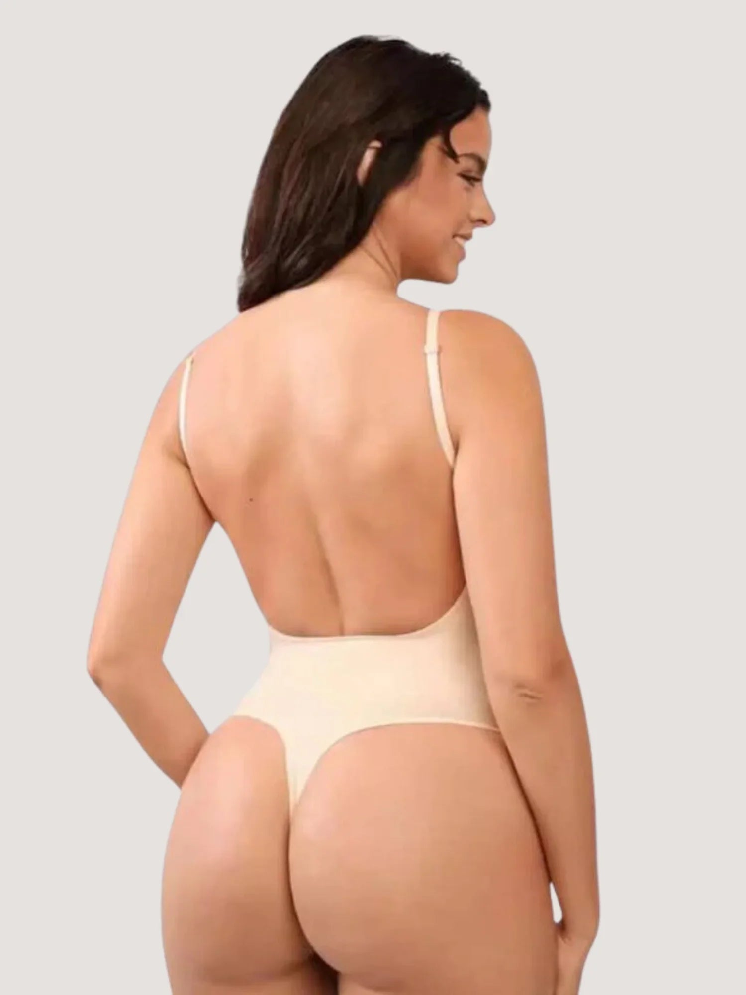 Slim Shape Open-Back Shapewear Bodysuit