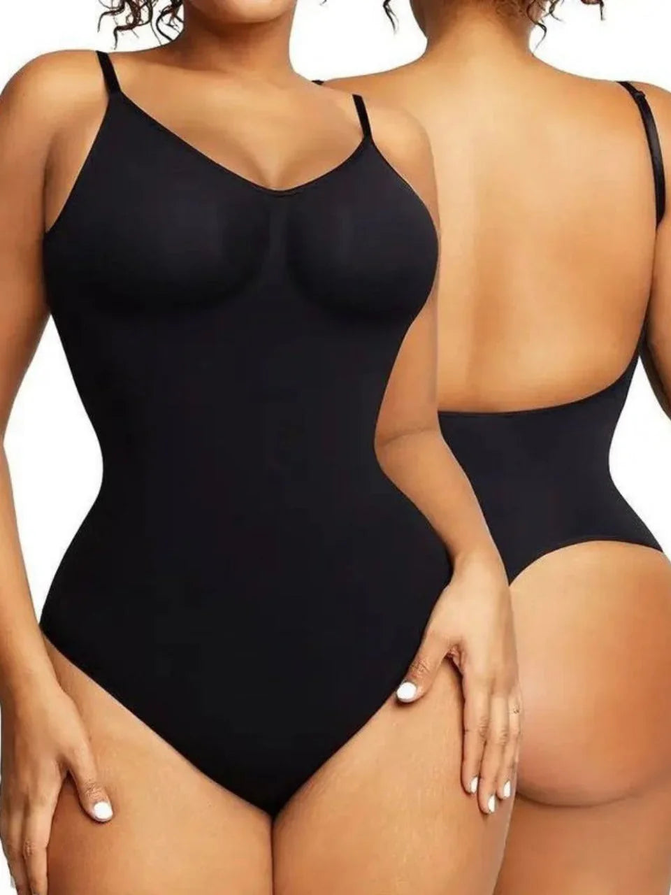 Slim Shape Open-Back Shapewear Bodysuit