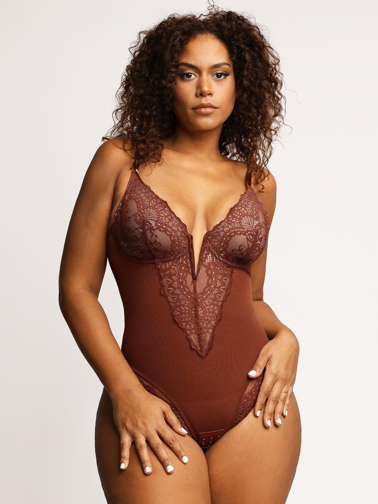 Sexy Lace Shaping Bodysuit