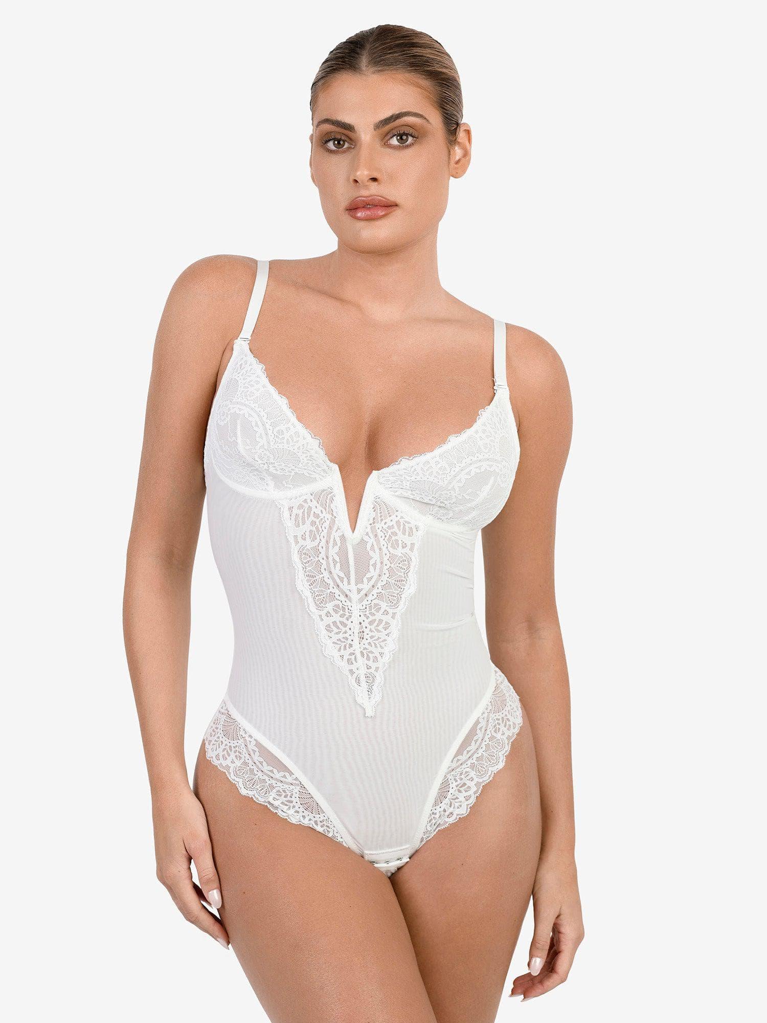 Sexy Lace Shaping Bodysuit