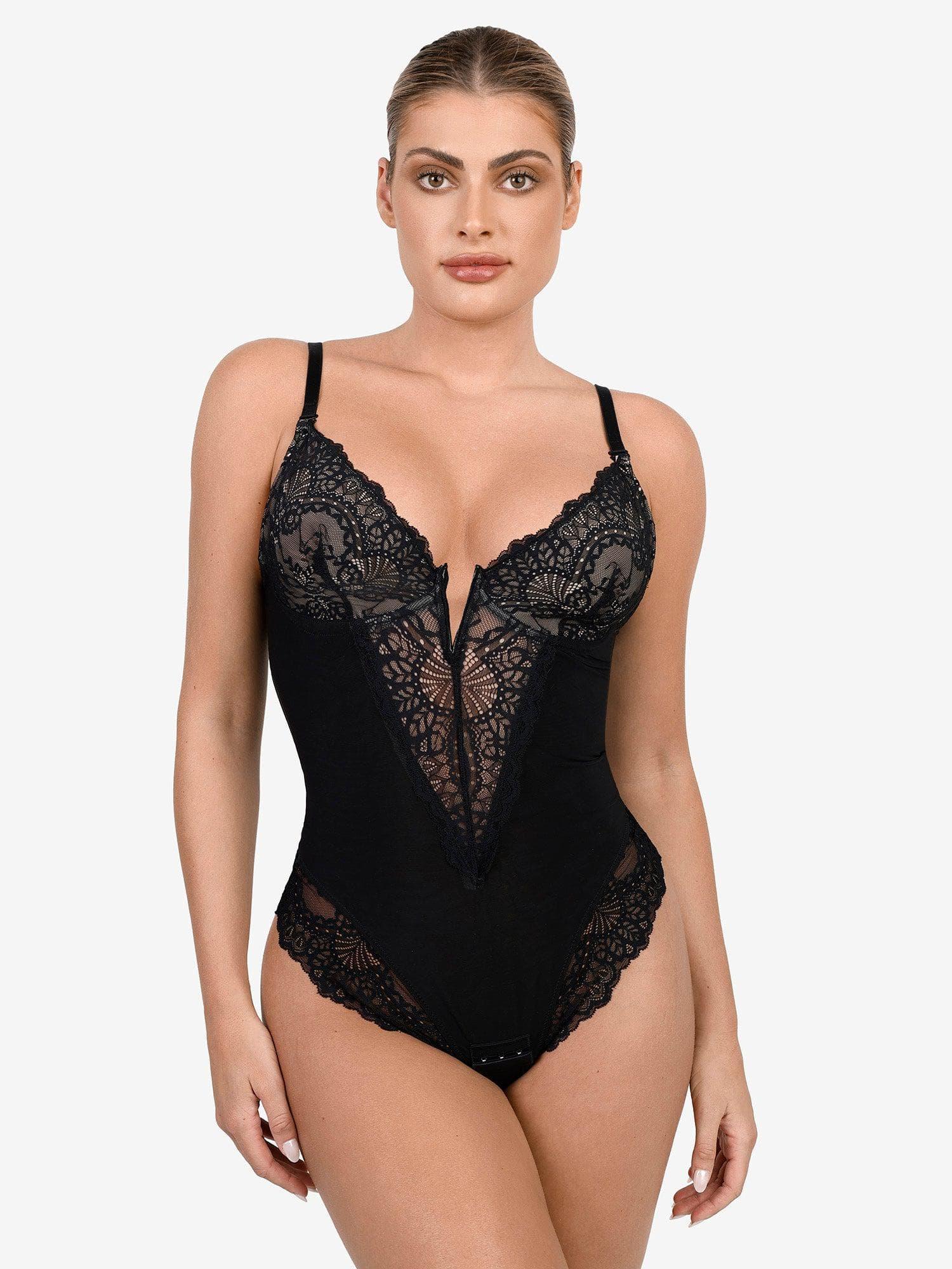 Sexy Lace Shaping Bodysuit